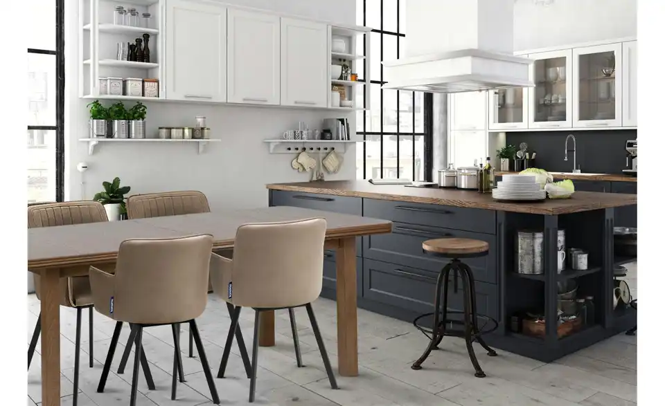 KONSIMO Esstisch Bernhard, in Wohnsituation