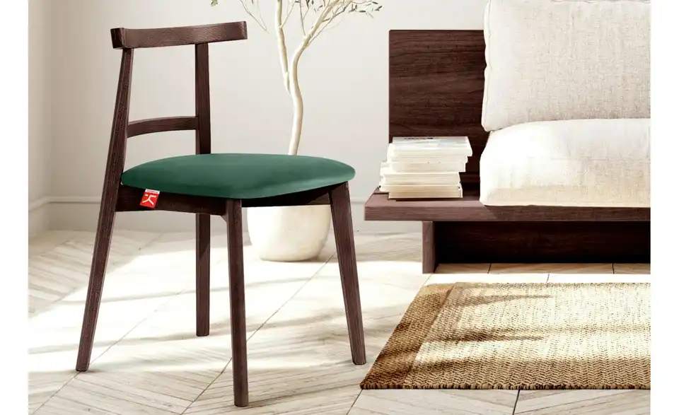 KONSIMO Holzstuhl 2er-Set, in Wohnsituation