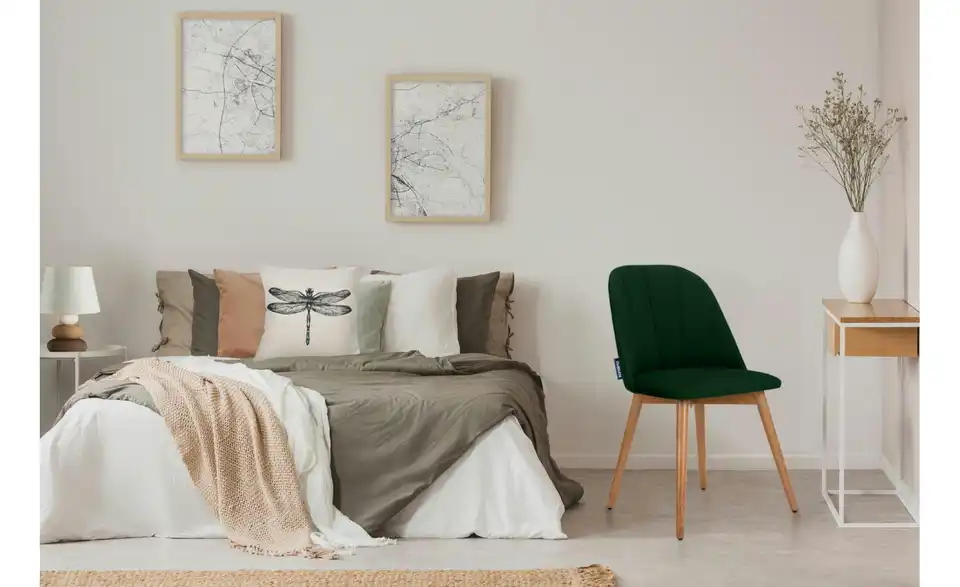 KONSIMO Polsterstuhl 2er-Set, in Wohnsituation