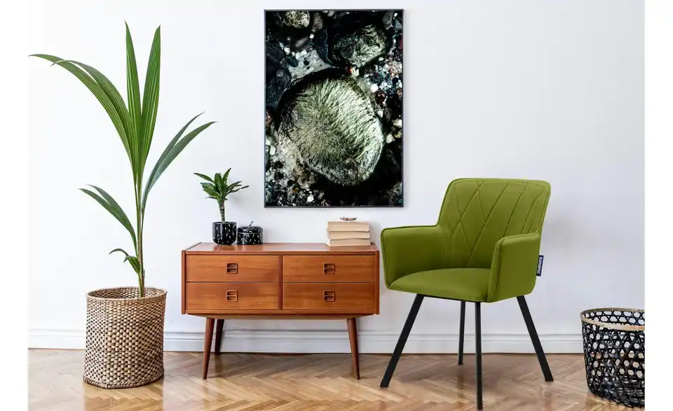 KONSIMO Polsterstuhl, in Wohnsituation