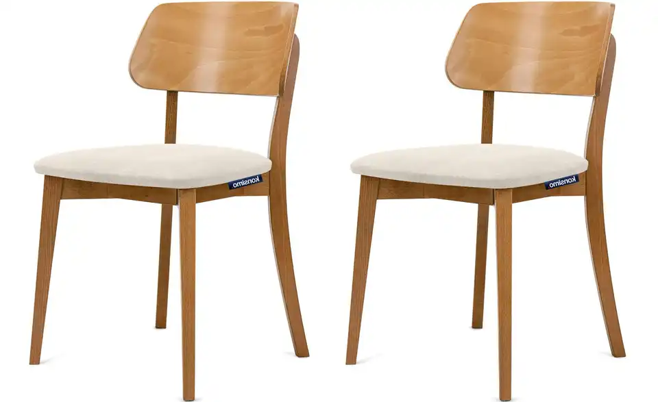 KONSIMO Holzstuhl 2er-Set, Perspektive