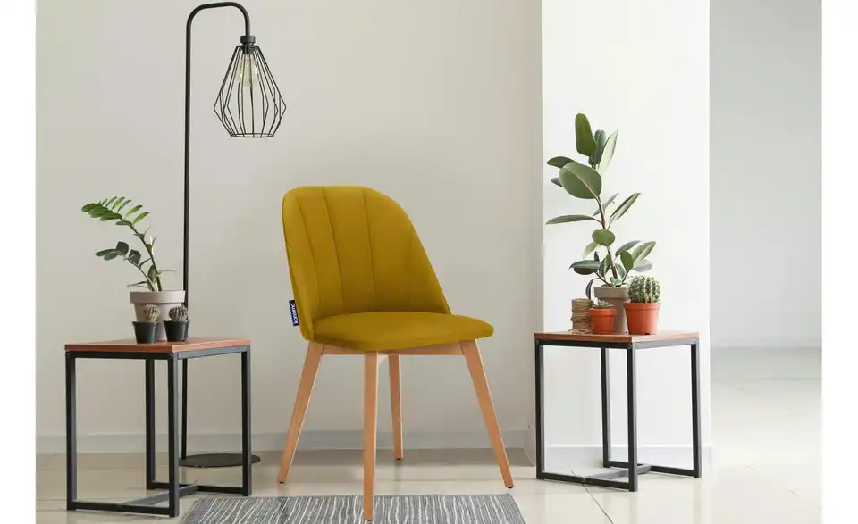 KONSIMO Polsterstuhl 2er-Set, in Wohnsituation