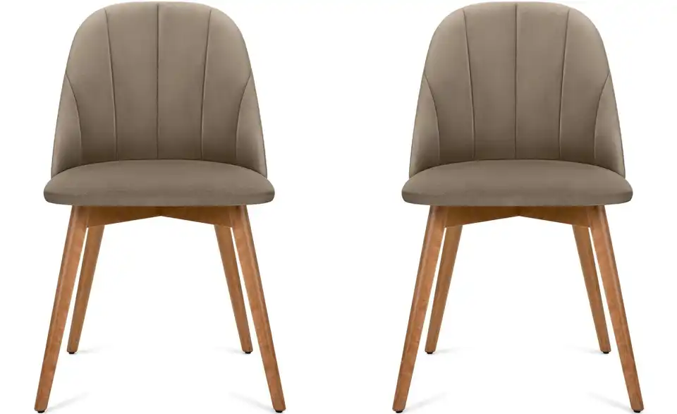 KONSIMO Polsterstuhl 2er-Set, Frontansicht