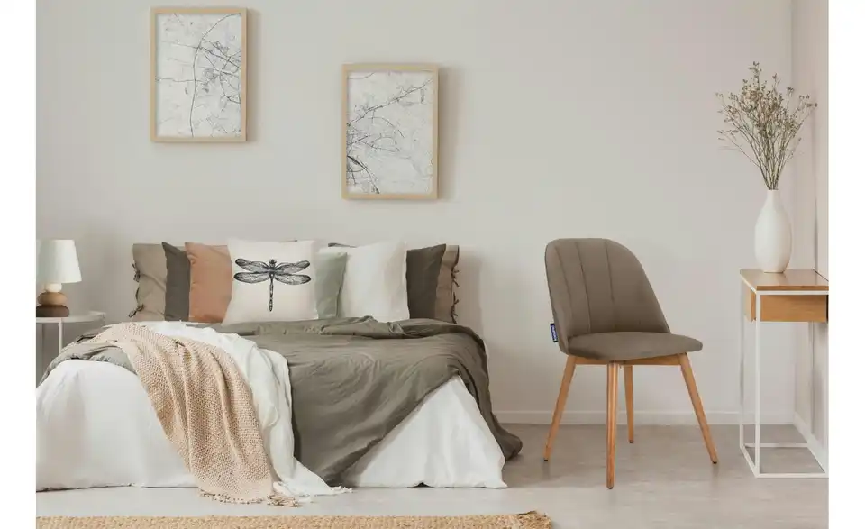 KONSIMO Polsterstuhl 2er-Set, in Wohnsituation