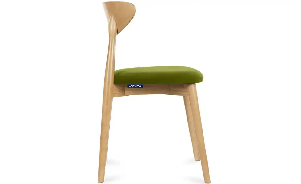 KONSIMO Esszimmerstuhl 2er-Set, Profilansicht