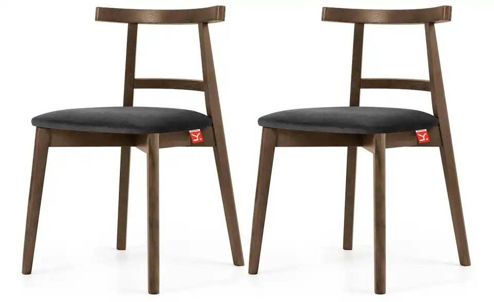 KONSIMO Holzstuhl 2er-Set, Perspektive