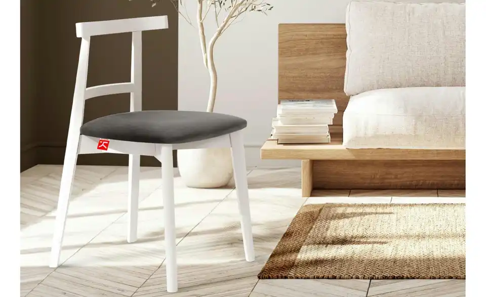 KONSIMO Holzstuhl 2er-Set, in Wohnsituation