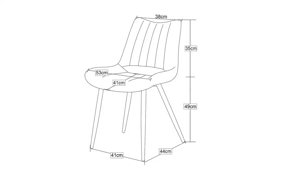 Stuhl 2er-Set, Ergänzung