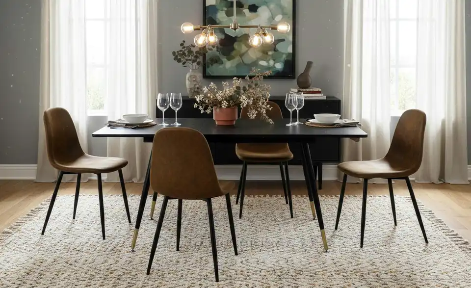 Esstischset, in Wohnsituation