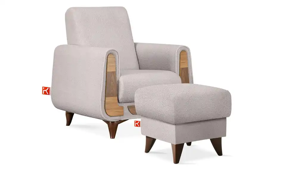 KONSIMO Hocker, Detailansicht