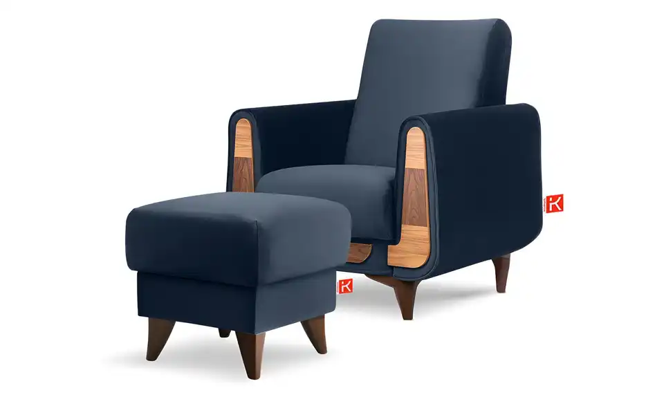 KONSIMO Hocker, Detailansicht