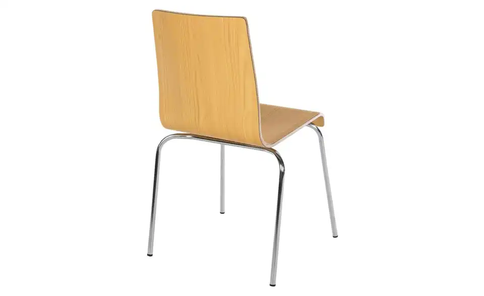 Besucherstuhl 4er-Set Gahanna, Rückansicht