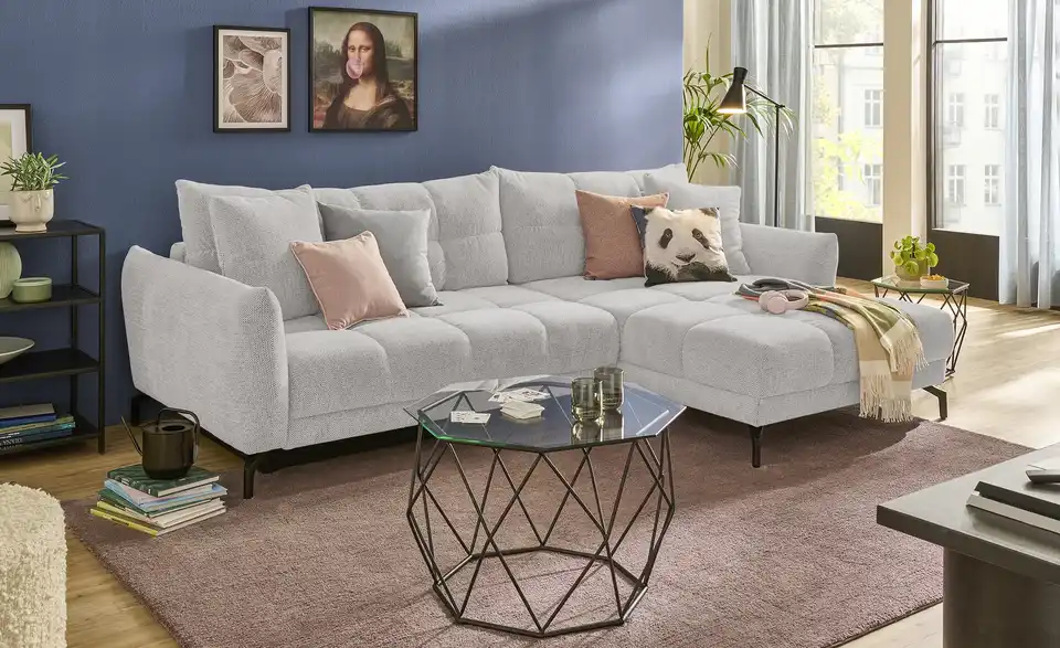 Ecksofa Casandra de Luxe, in Wohnsituation