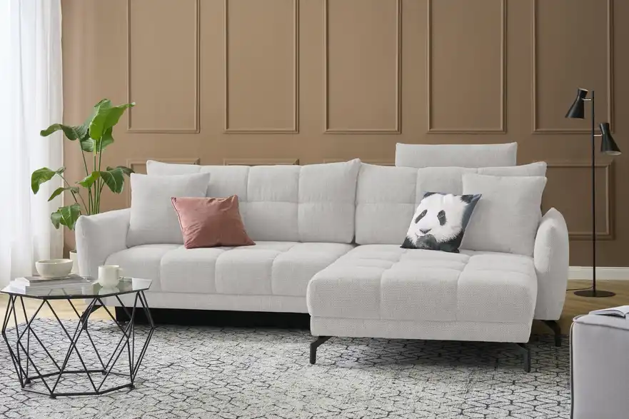 Ecksofa Casandra de Luxe, in Wohnsituation