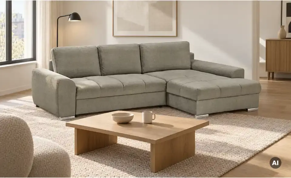 bobb Ecksofa Soumia, in Wohnsituation