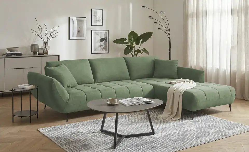 Ecksofa Carly, in Wohnsituation