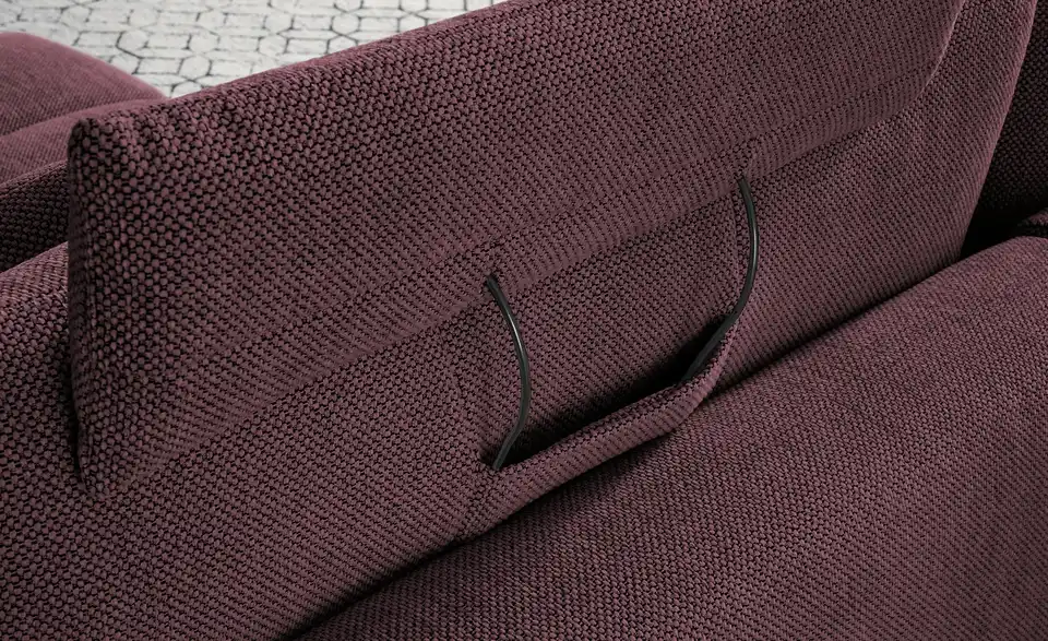 Ecksofa Casandra de Luxe, Detailansicht