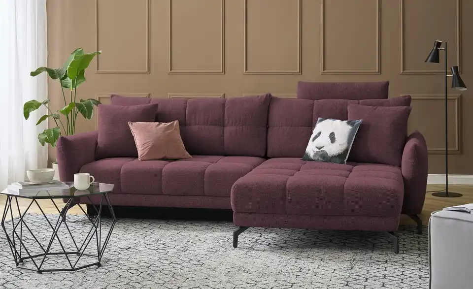 Ecksofa Casandra de Luxe, in Wohnsituation