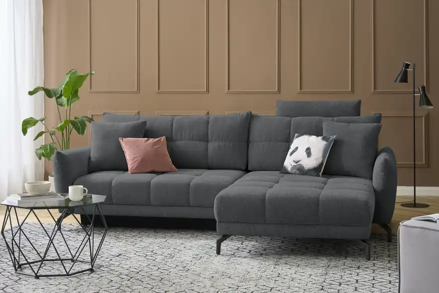 Ecksofa Casandra de Luxe, in Wohnsituation