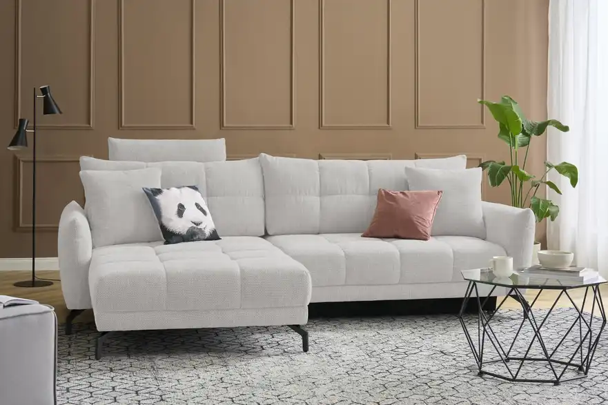 Ecksofa Casandra de Luxe, in Wohnsituation