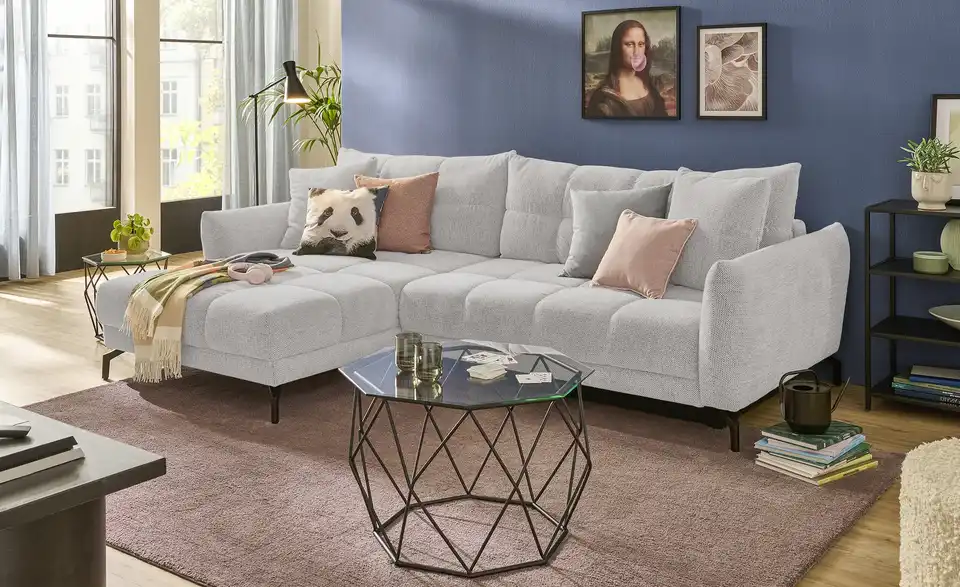 Ecksofa Casandra de Luxe, in Wohnsituation