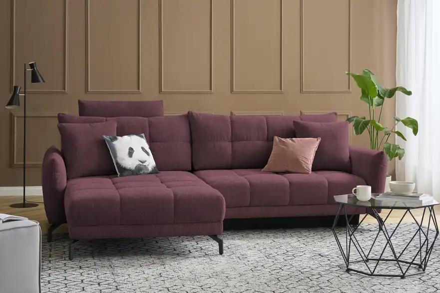 Ecksofa Casandra de Luxe, in Wohnsituation