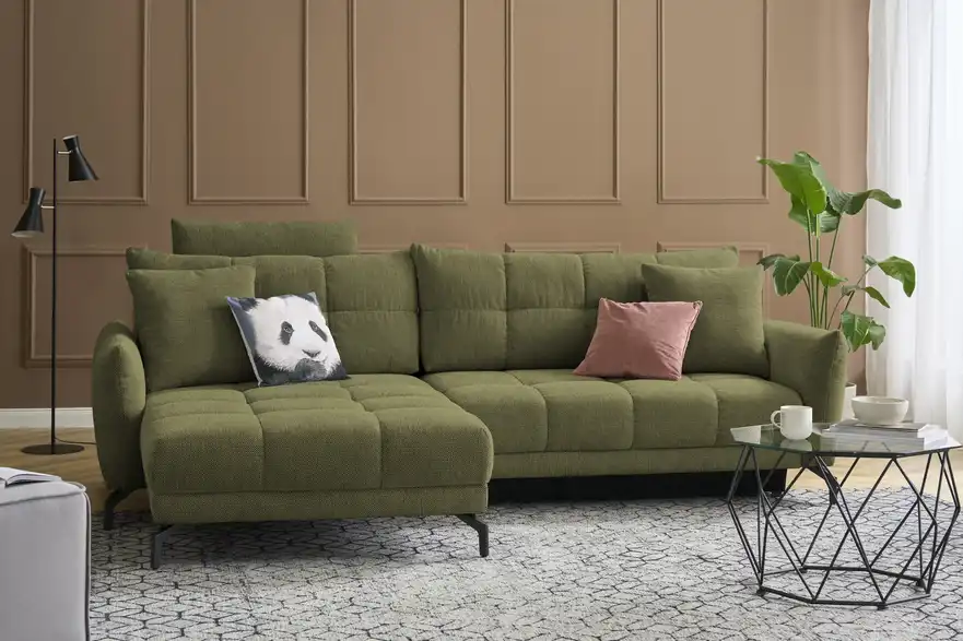 Ecksofa Casandra de Luxe, in Wohnsituation