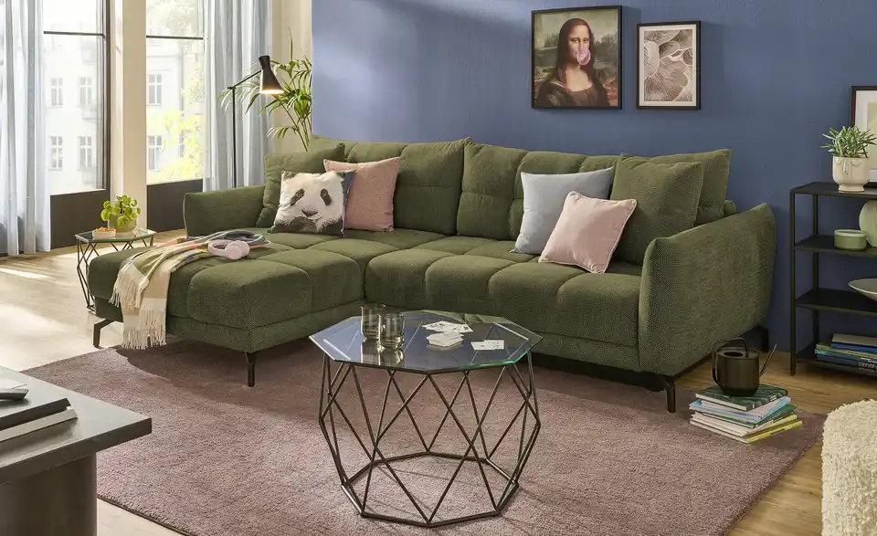 Ecksofa Casandra de Luxe, in Wohnsituation