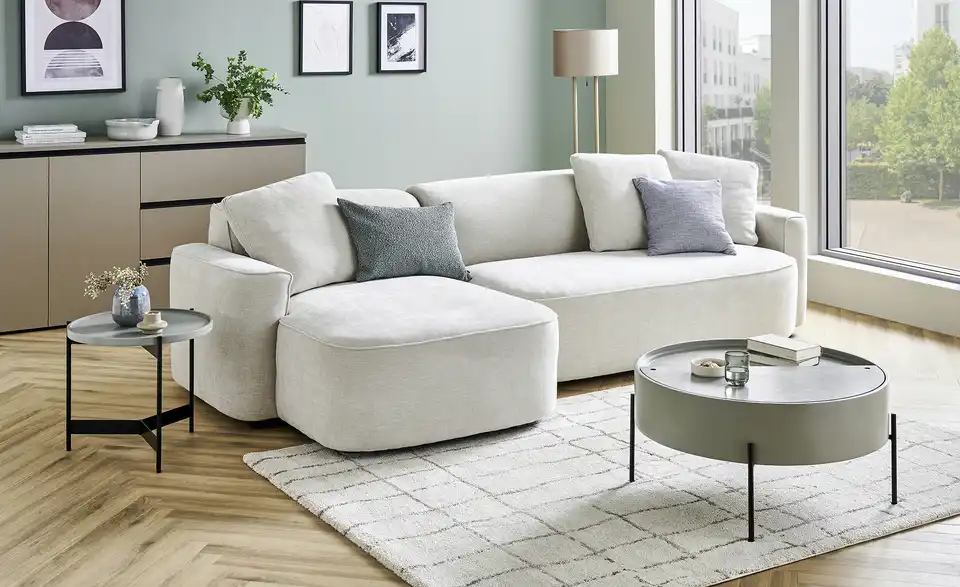 Ecksofa Ella, in Wohnsituation