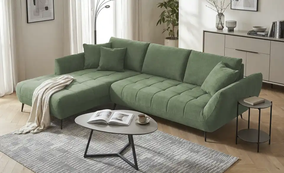 Ecksofa Carly, in Wohnsituation