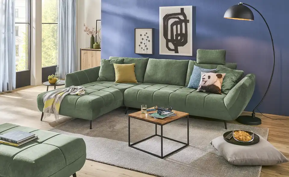 Ecksofa Carly, in Wohnsituation