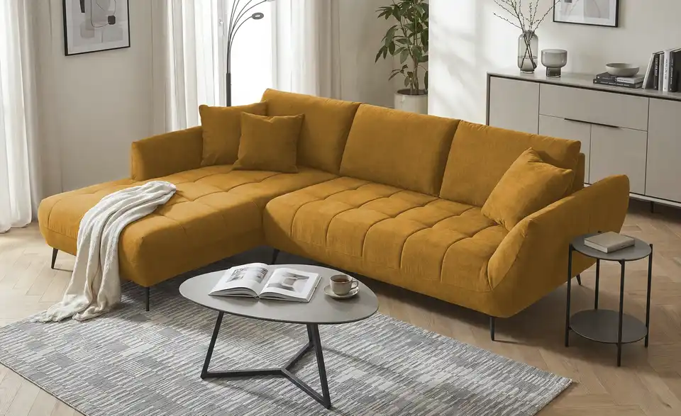 Ecksofa Carly, in Wohnsituation