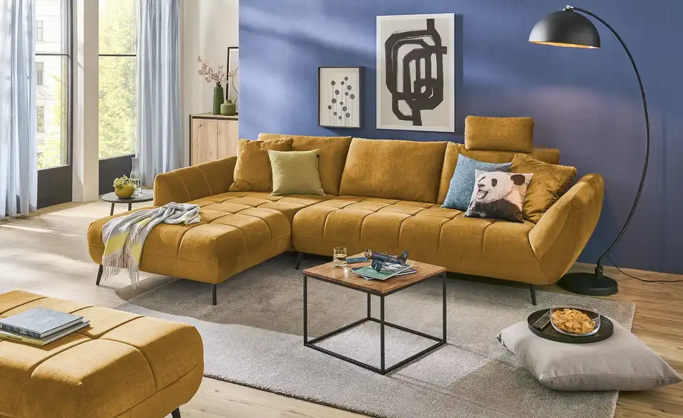 Ecksofa Carly, in Wohnsituation