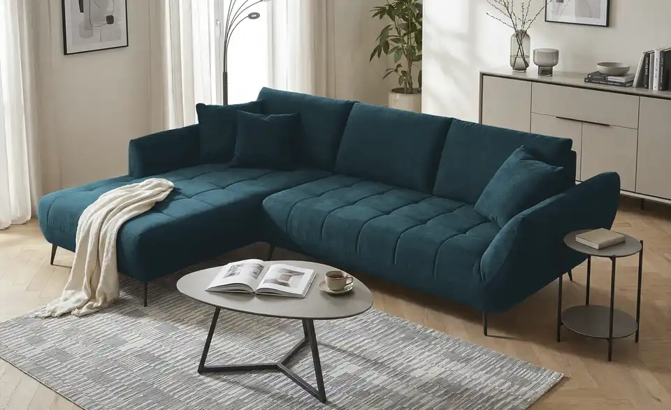 Ecksofa Carly, in Wohnsituation