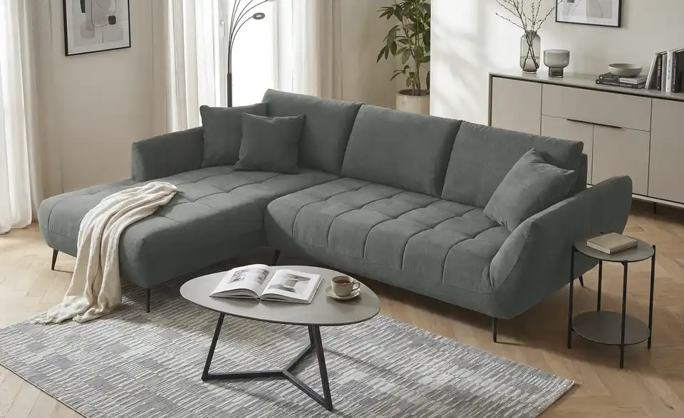 Ecksofa Carly, in Wohnsituation