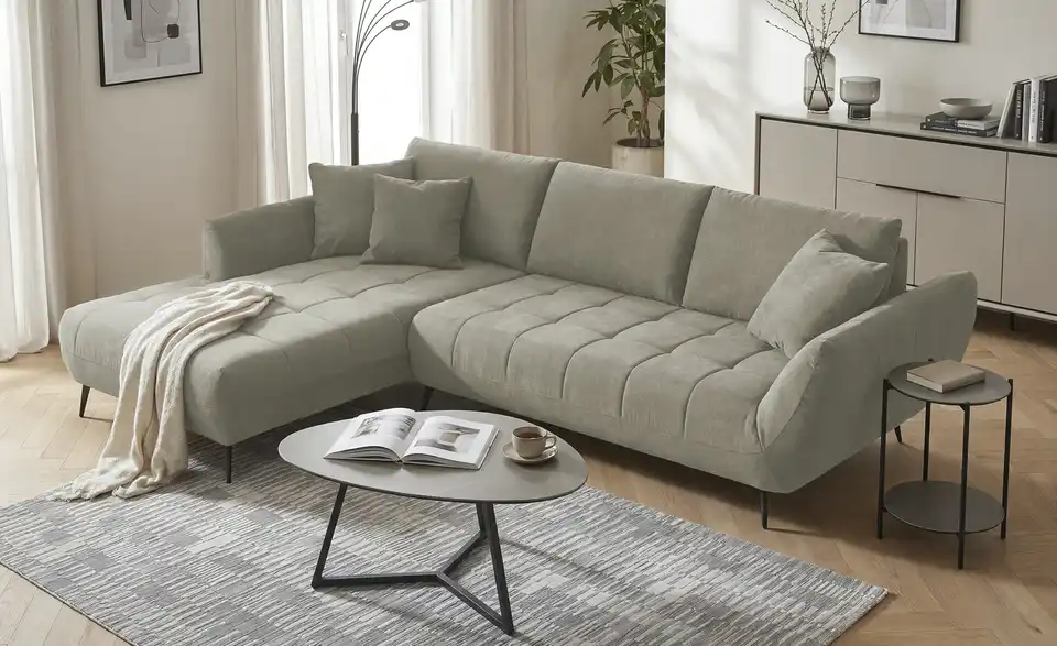 Ecksofa Carly, in Wohnsituation