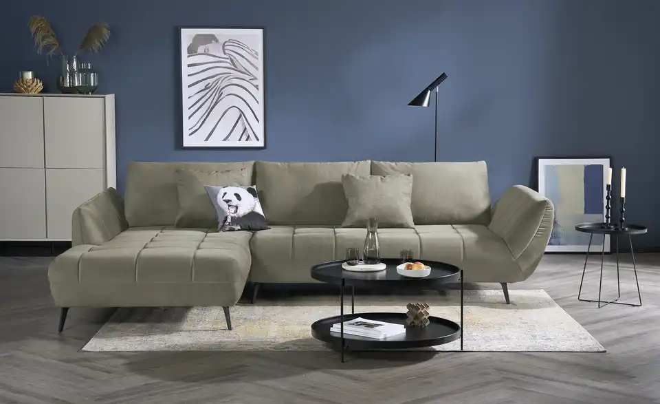 Ecksofa Carly, Frontansicht