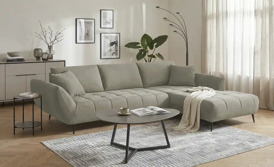 Ecksofa Carly, in Wohnsituation