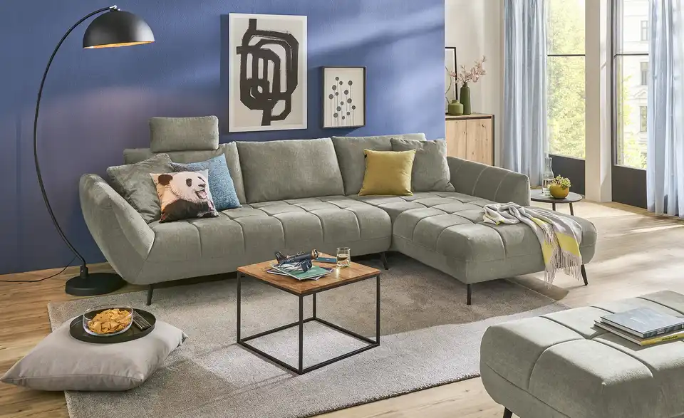 Ecksofa Carly, in Wohnsituation