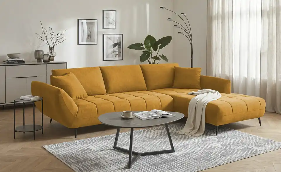 Ecksofa Carly, in Wohnsituation
