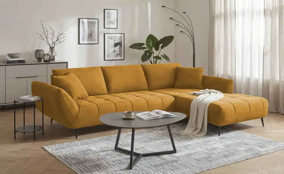 Ecksofa Carly, in Wohnsituation