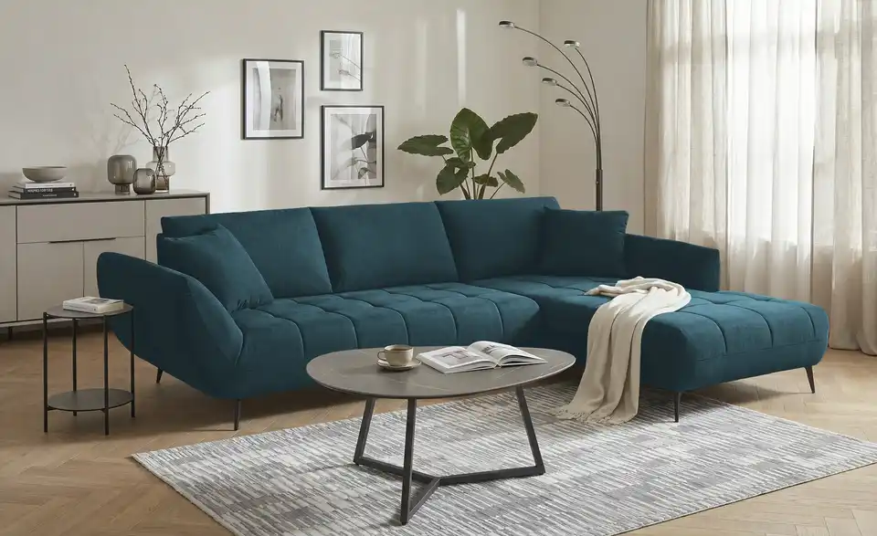 Ecksofa Carly, in Wohnsituation