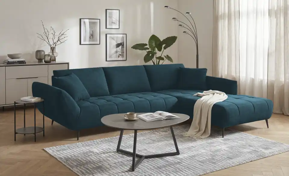 Ecksofa Carly, in Wohnsituation