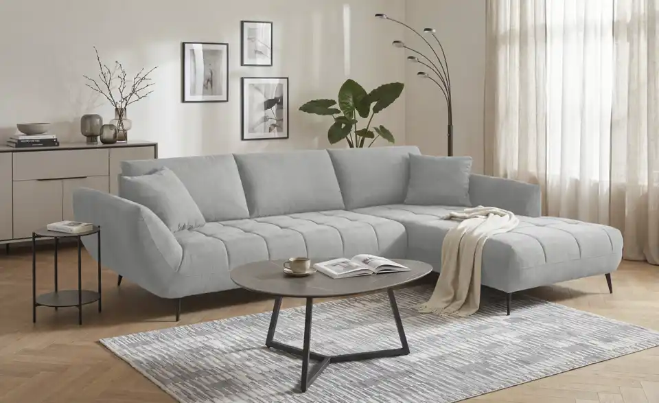 Ecksofa Carly, in Wohnsituation