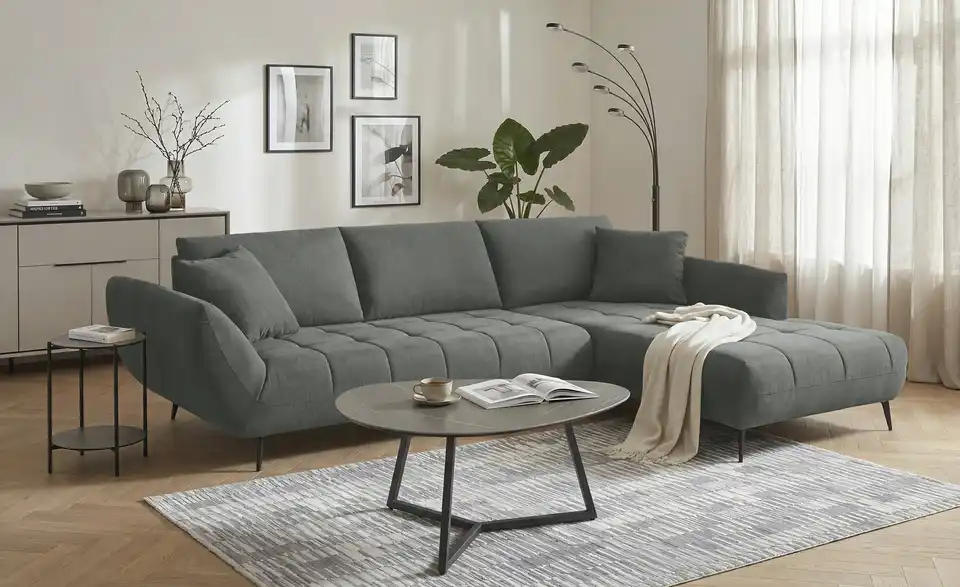 Ecksofa Carly, in Wohnsituation