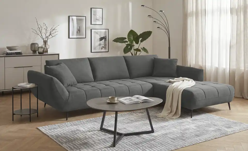 Ecksofa Carly, in Wohnsituation
