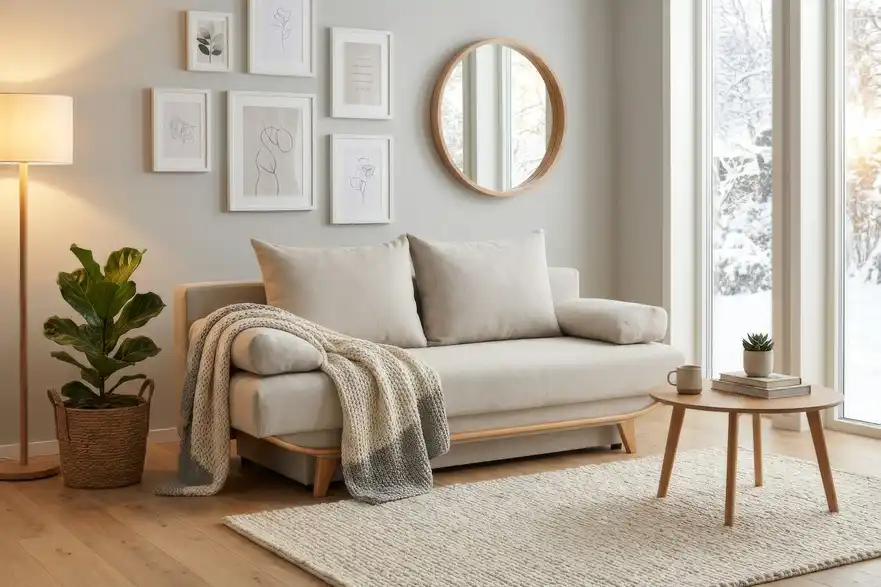 Schlafsofa Odessa, in Wohnsituation