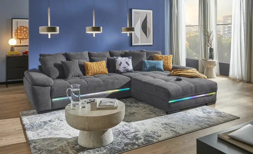 bobb Ecksofa Farina, in Wohnsituation