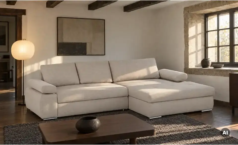 Ecksofa Ibby, in Wohnsituation