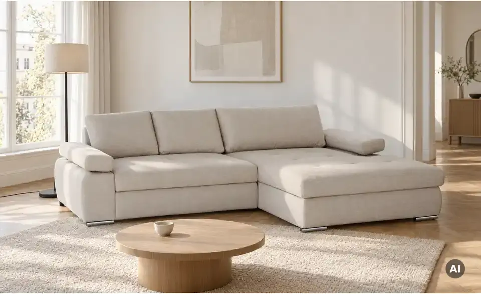 Ecksofa Ibby, in Wohnsituation